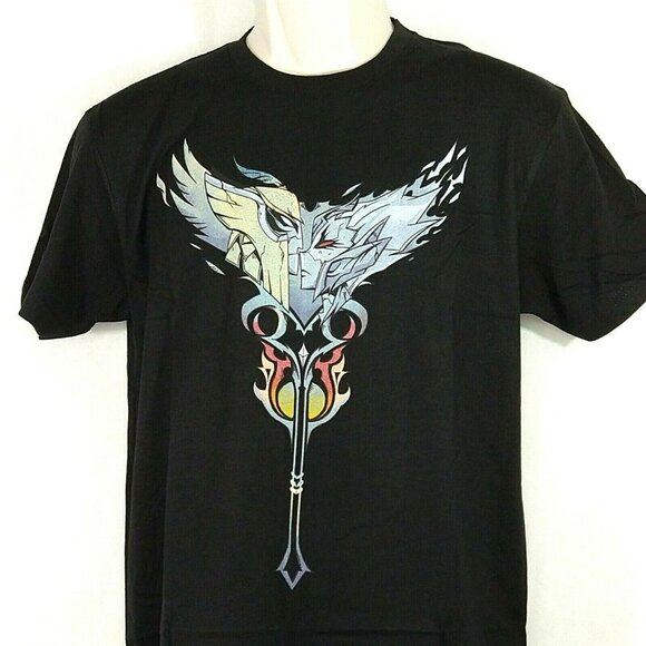 WeLoveFine Righteous Vengence T-Shirt Men Size S Black Short Sleeve Gaming NEW - Picture 1 of 7